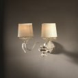 Copen Lamp, apliques de pared clásicos de España, comprar aplique en España, aplique de bronce y aplique de cristal